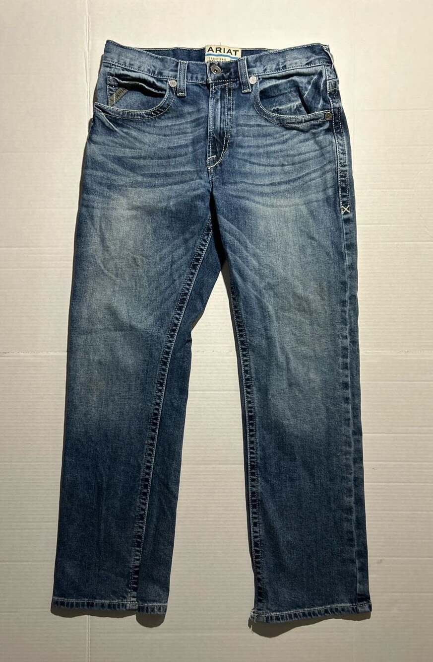 Ariat M2 Str Grayson Boot Jean Traditional Relaxed Boot Cut Men’s 32x31